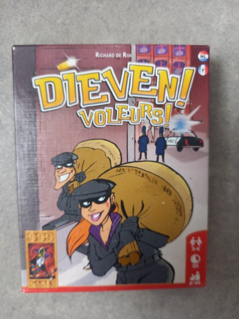 Dieven! Voleurs! - 999 games, Drie of vier spelers, Ophalen of Verzenden, Gebruikt, 999 Games