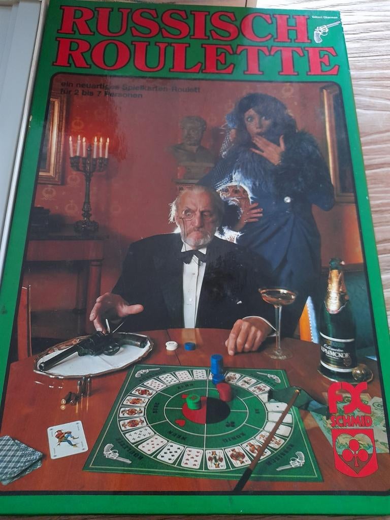 Russisch Roulette bordspel, Ophalen of Verzenden