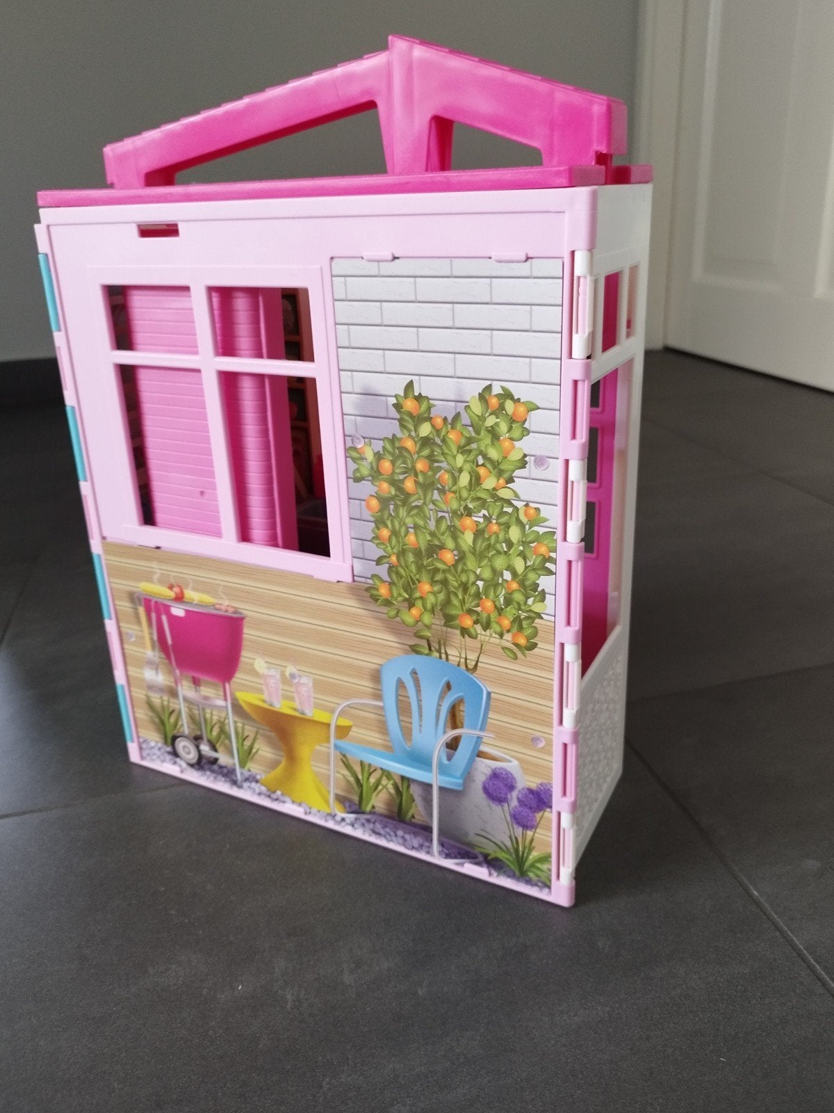 Inklapbaar Barbiehuis - Compact en Draagbaar, Ophalen of Verzenden