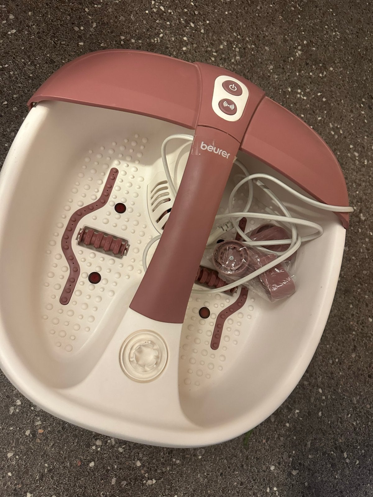 Beurer Voetenbad met Massagefunctie - ZGAN, Ophalen of Verzenden, Gebruikt, Hand- en Voetverzorging