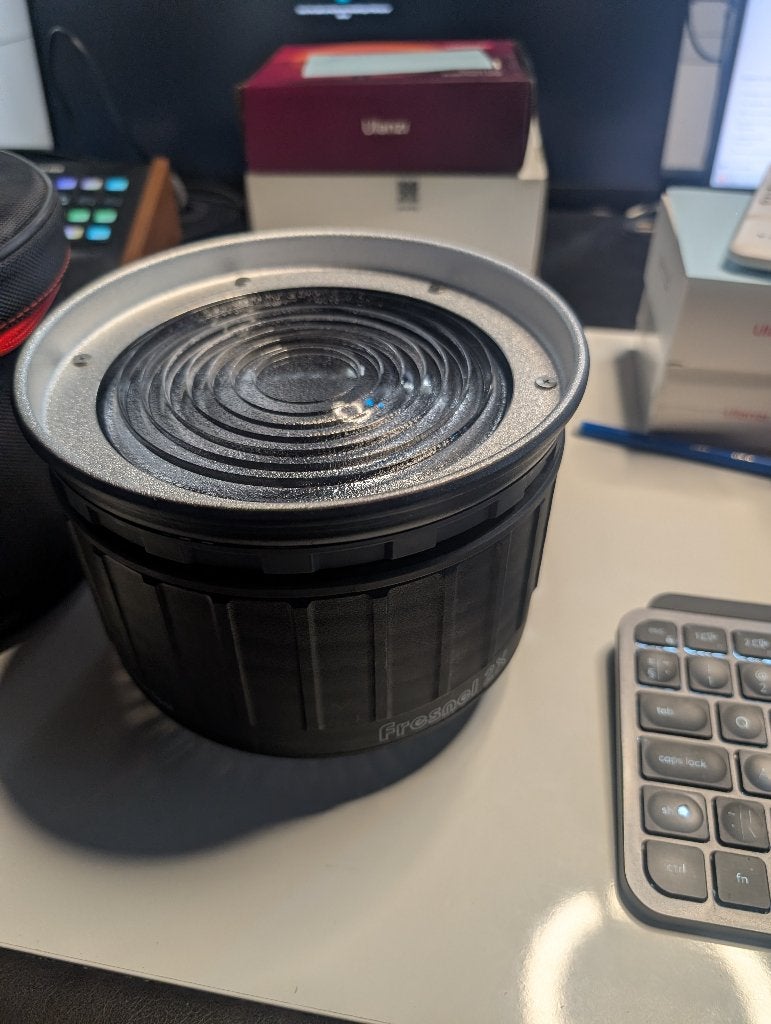 Aputure Fresnel 2X Bowens-mount met draagtas, Ophalen of Verzenden, Nieuw, Video