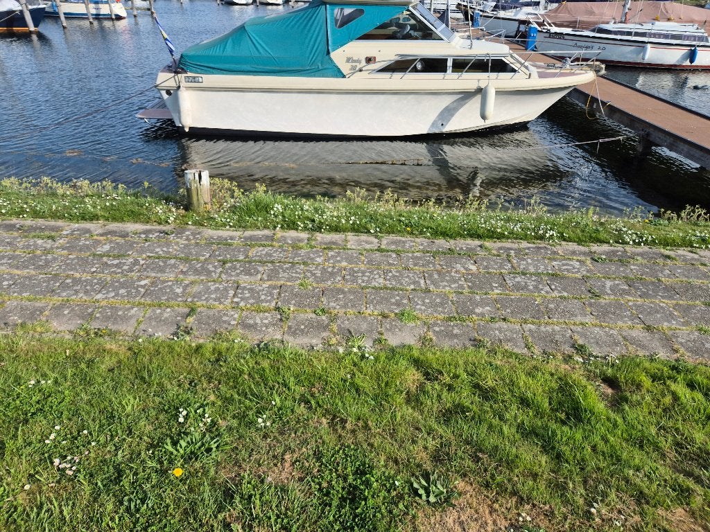 Motorboot Windy 30 met 200 PK, Watersport en Boten, 9 m, Gebruikt, Walstroom, Binnenboordmotor