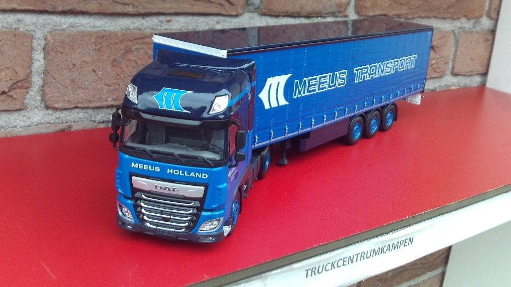 Tekno  Daf  XF  Euro  6  Super  Space  Cab  van  Meeus., Ophalen of Verzenden, Nieuw, Bus of Vrachtwagen, Tekno
