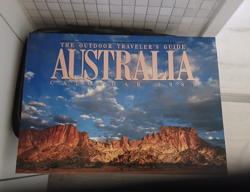 Oude mooie Australië kalender, Diversen, Kalenders, Ophalen of Verzenden, Maandkalender