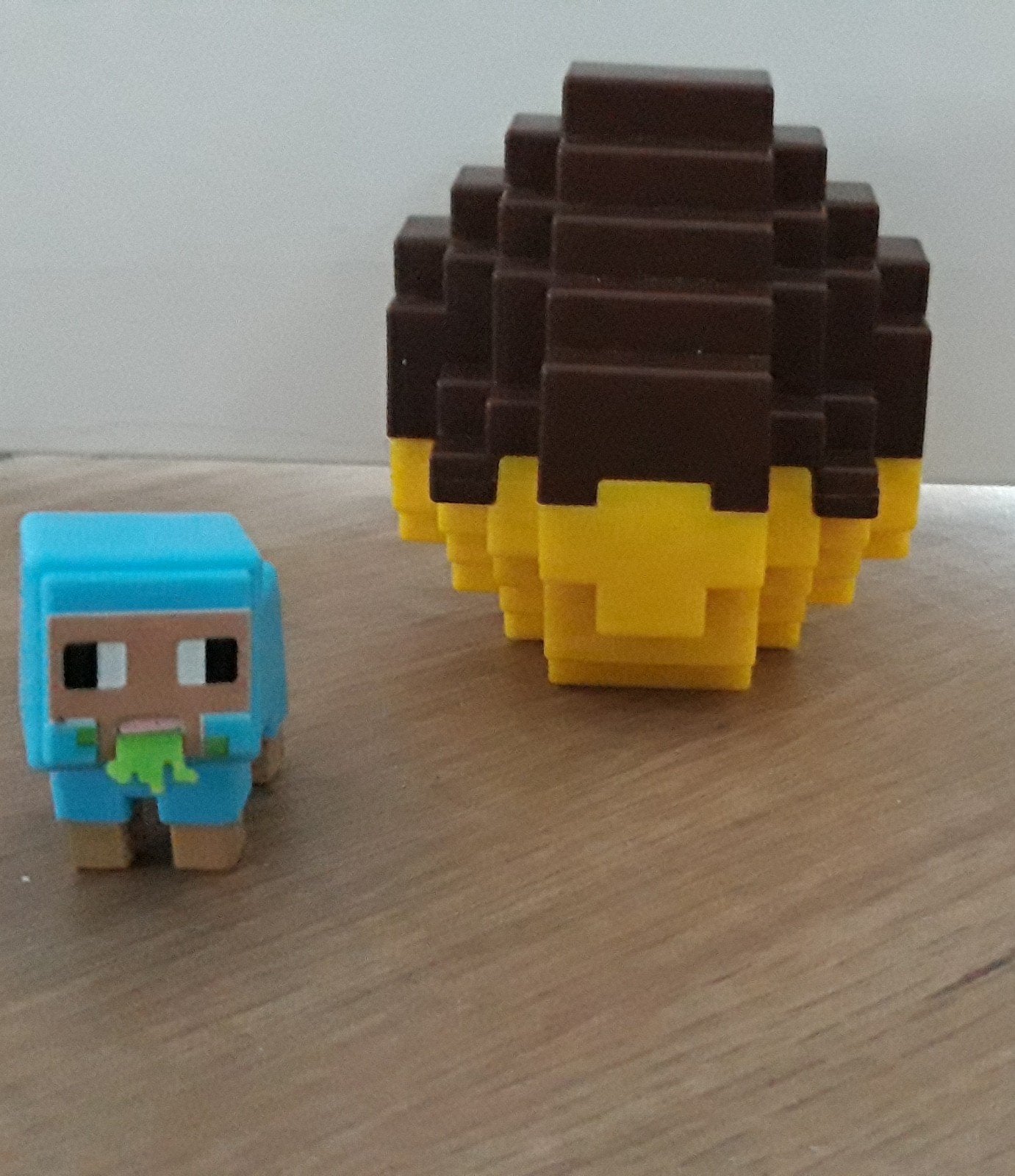 Minecraft figuur in ei, Ophalen of Verzenden, Zo goed als nieuw