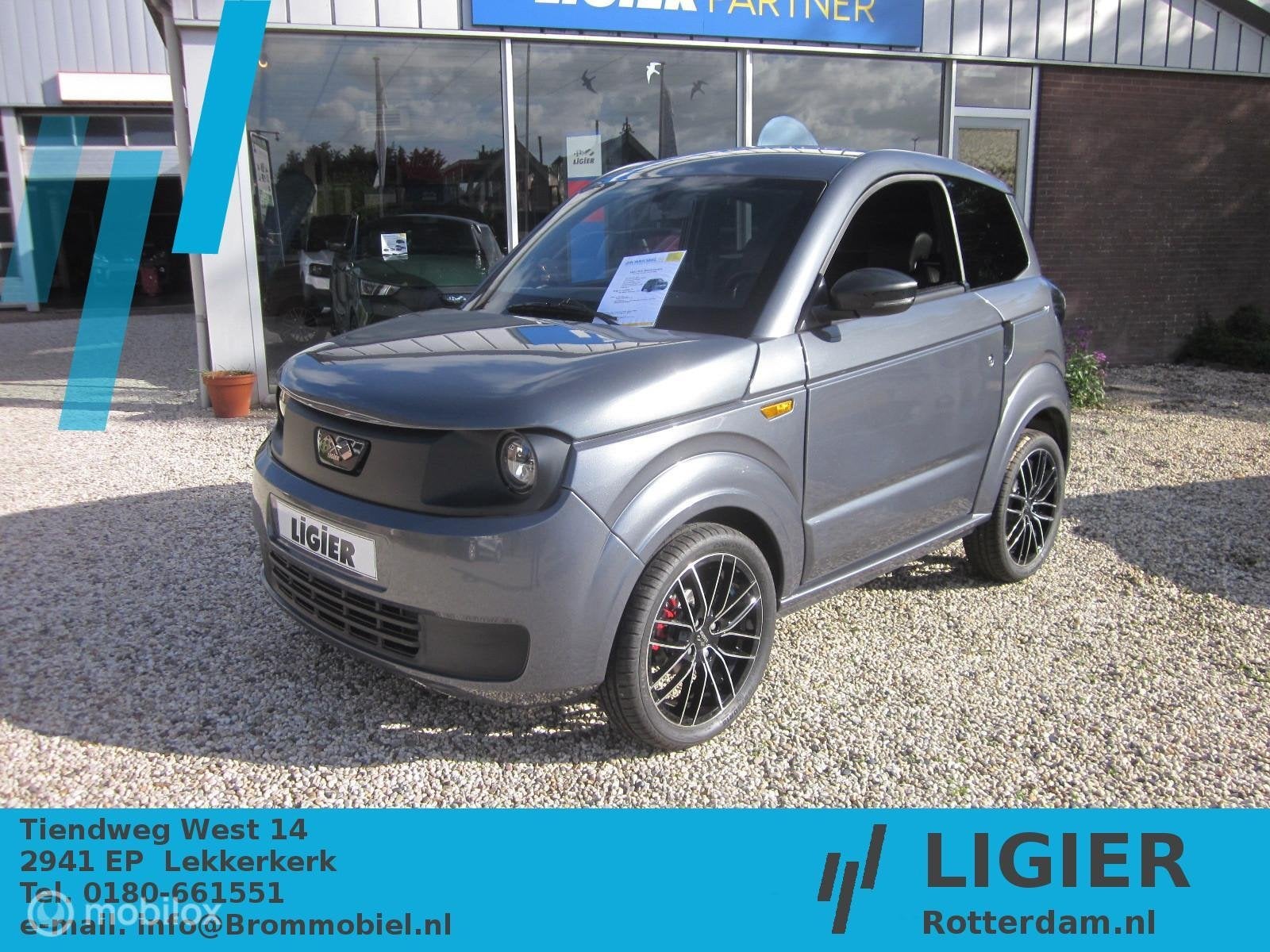 BROMMOBIEL ACTIE: NIEUWE LIGIER MYLI DIESEL MESSCHERPE PRIJS, Route d'Hauterive Abrest, Nieuw, Info@Ligier.fr, Ligier