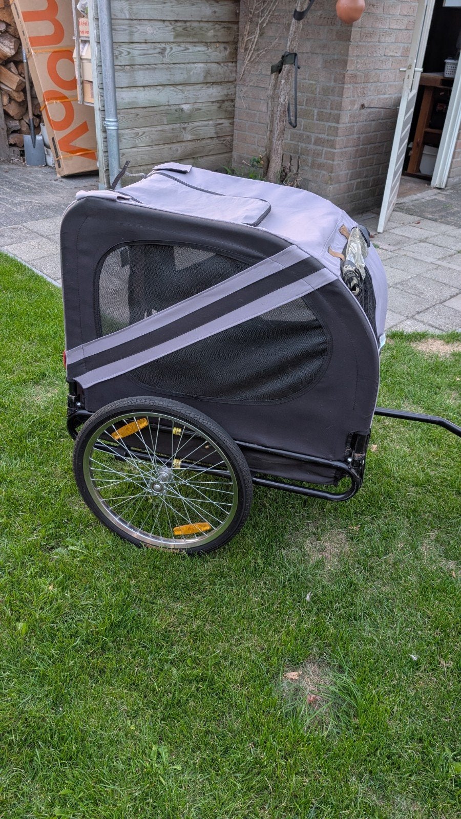 Doggyliner hondenfietskar, Ophalen, Gebruikt, Hondenkar