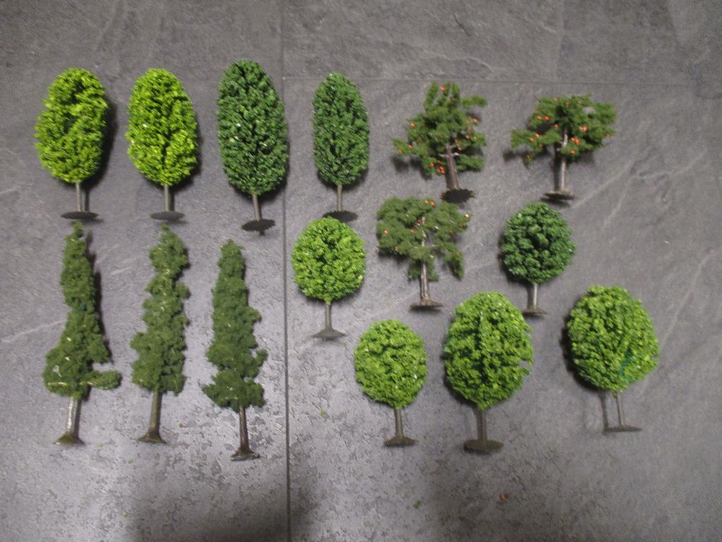 Partijtje mooie bomen voor bij de treinbaan, Gelijkstroom of Wisselstroom, Overige typen, NVT, Ophalen of Verzenden