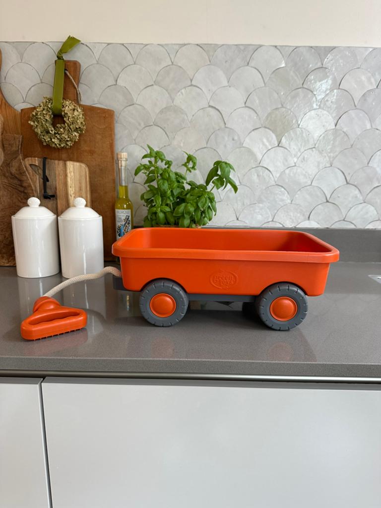 Green Toys trek kar, Ophalen, Zo goed als nieuw
