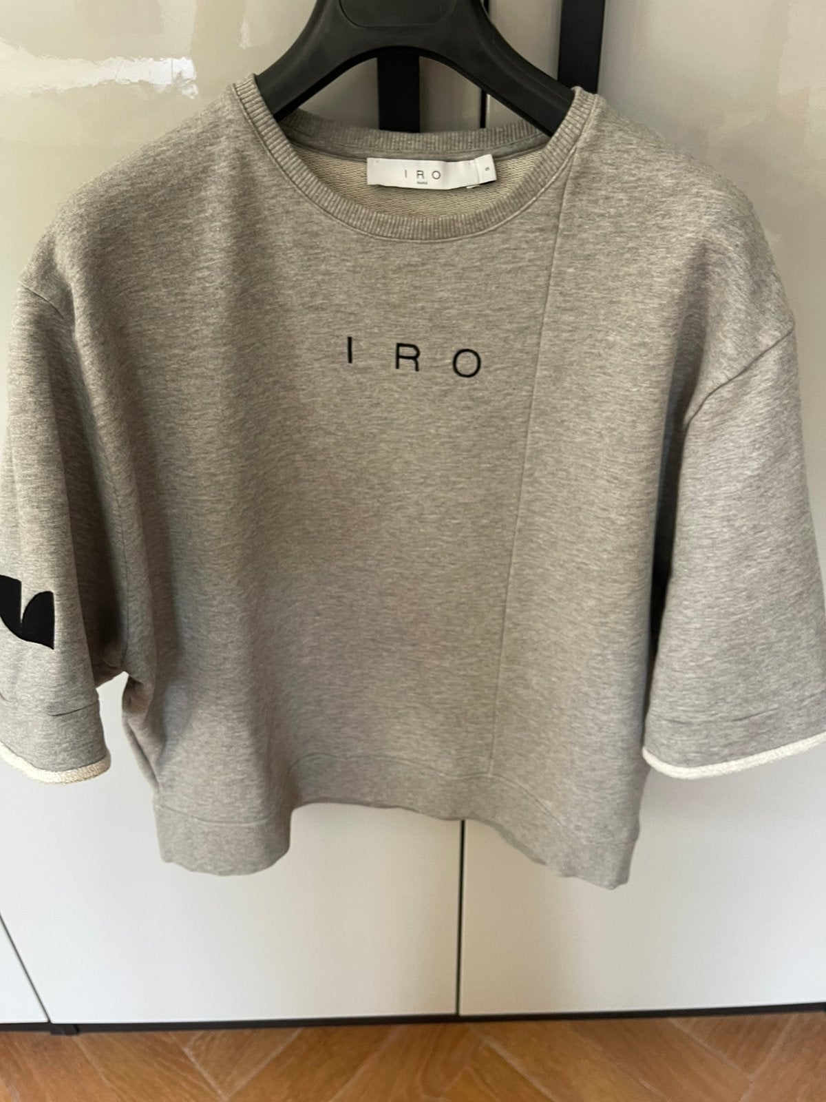 Iro sweater korte mouw mast S, Kleding | Dames, Verzenden, Zo goed als nieuw, Maat 36 (S), Grijs