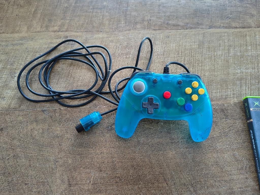 Retro Fighers N64 Controller, Spelcomputers en Games, Spelcomputers | Nintendo Consoles | Accessoires, Zo goed als nieuw, Nintendo 64