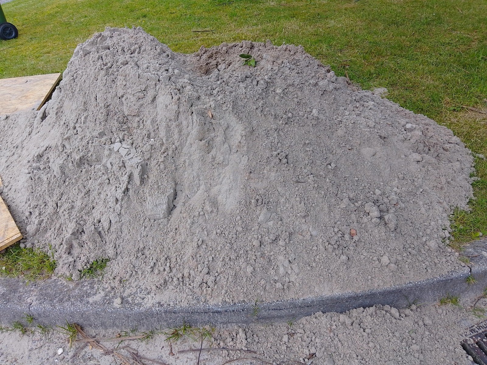 Zand, flinke kruiwagen, Ophalen, Ophoogzand