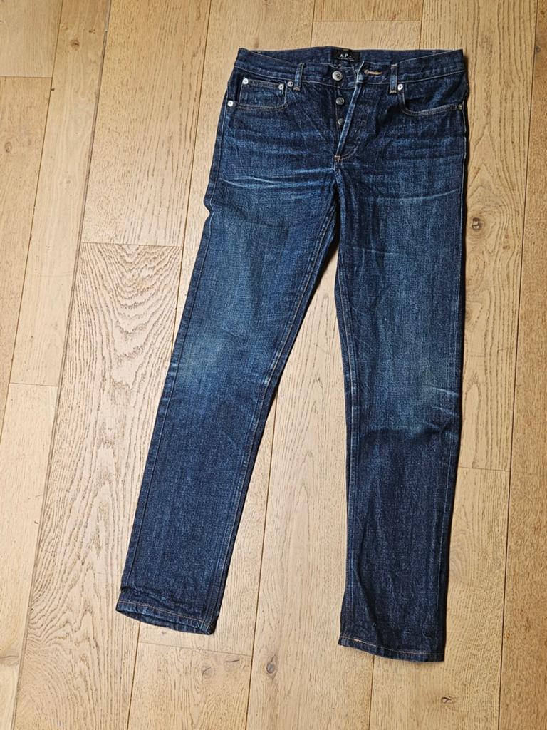 A.P.C. Petit Standard Jeans - Maat 29 - Indigo Denim, Blauw, W32 (confectie 46) of kleiner, Ophalen of Verzenden, A.P.C.