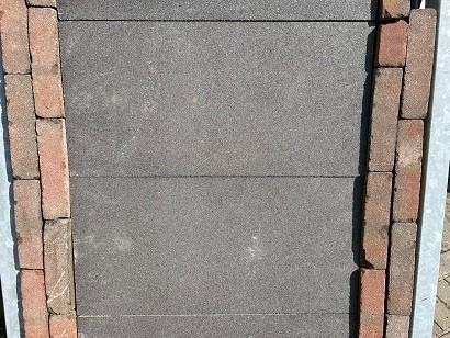 piastrella piatta 60x30x4,7 antracite, Ophalen of Verzenden, Nieuw, Beton, Terrastegels
