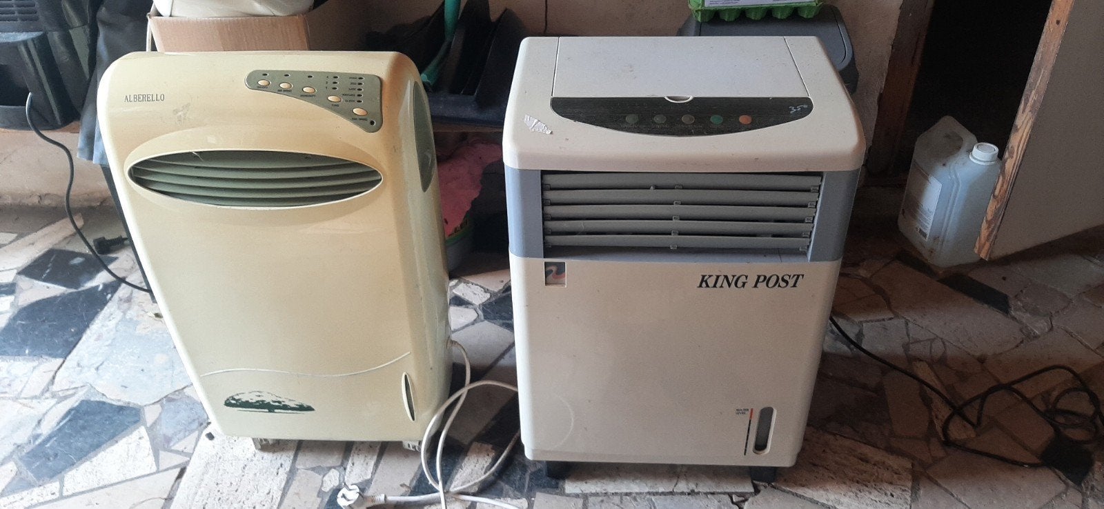 humidifier Alberello + King Post, Ophalen, Gebruikt, Vloerventilator