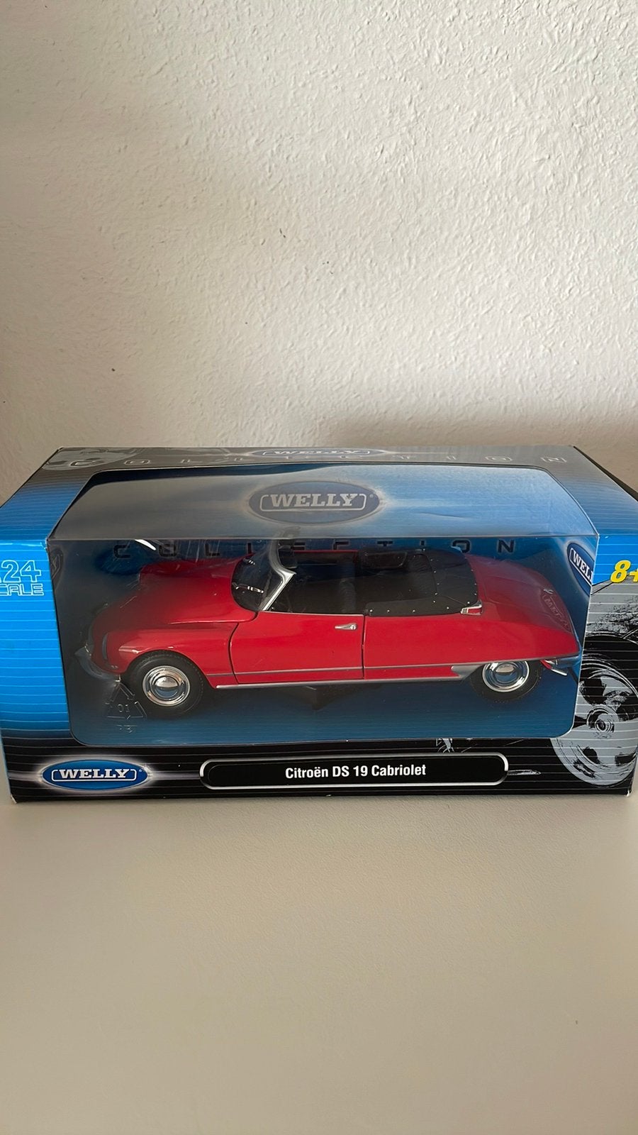 Citroen DS 19 Cabriolet, Hobby en Vrije tijd, Modelauto's | 1:24, Ophalen of Verzenden, Zo goed als nieuw, Welly