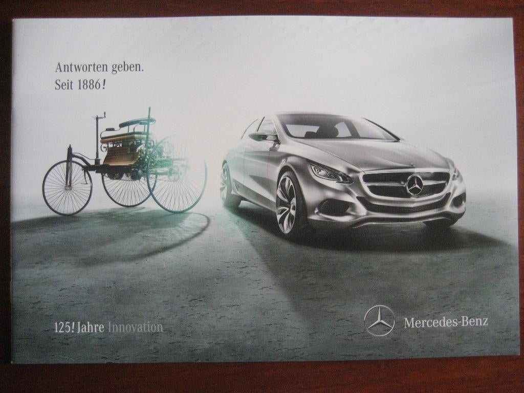 Mercedes-Benz Antworten geben. Seit 1886! 125 J. Innovation, Ophalen of Verzenden, Nieuw, Mercedes