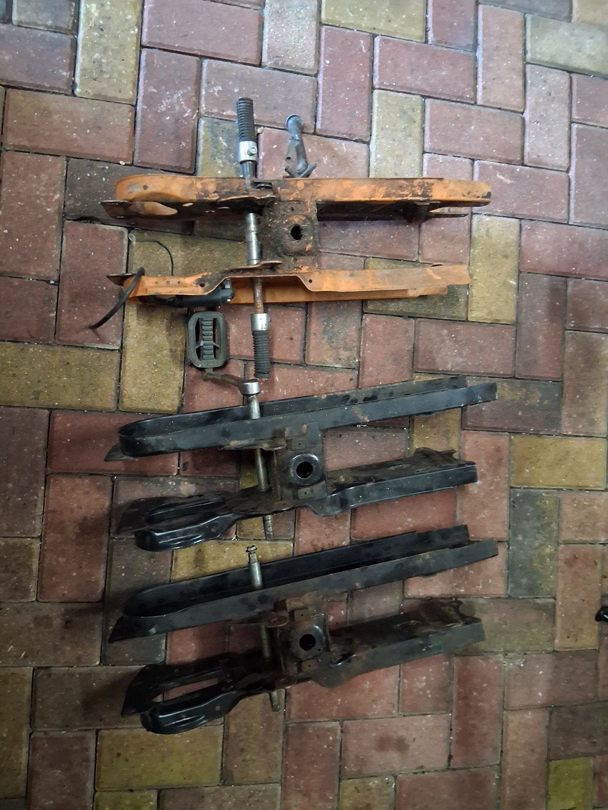 2x vespa si achterbrug past ook onder gilera citta, Fietsen en Brommers, Brommeronderdelen | Snorfietsen, Ophalen of Verzenden