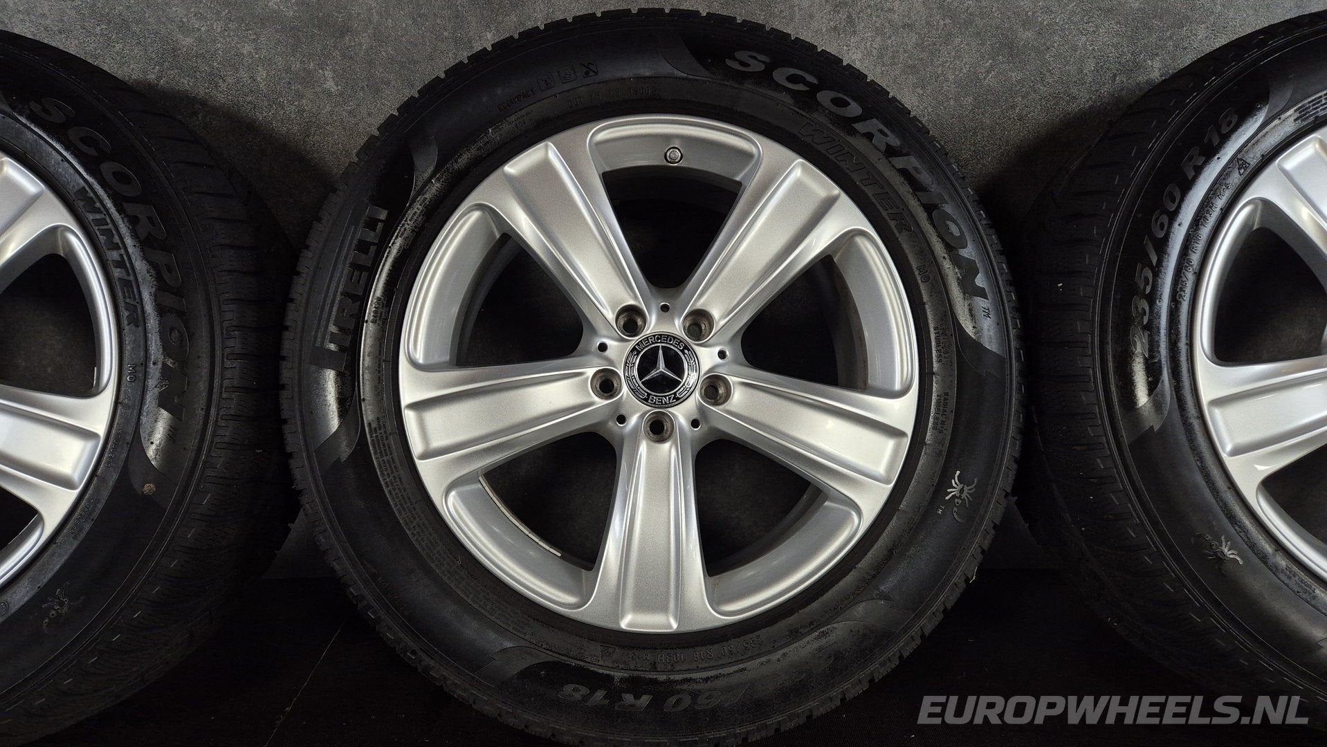 DEMO 18 inch Mercedes velgen GLC W253 X253 C253 winterbanden, 18 inch, Gebruikt, -, -