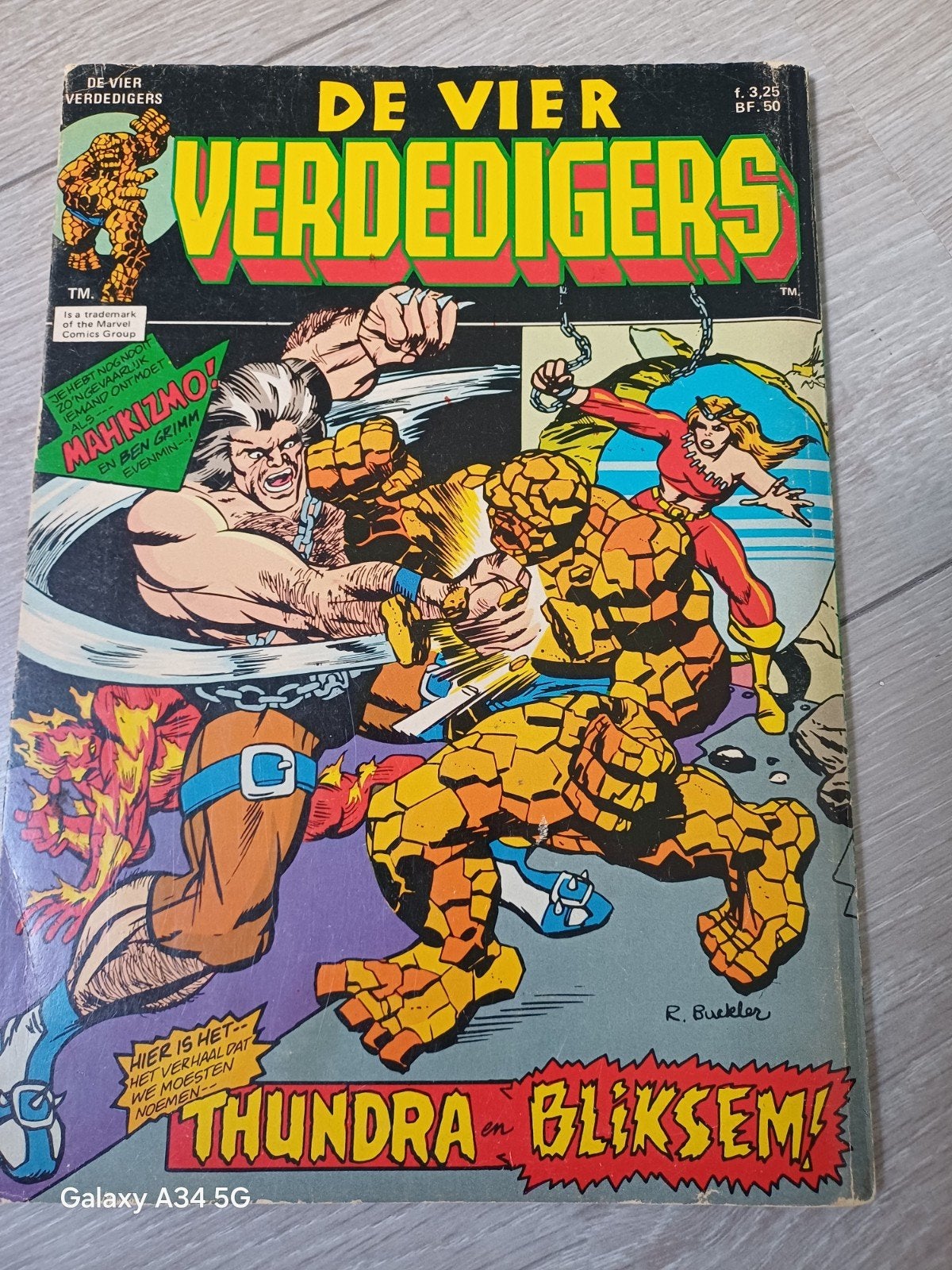 De Vier Verdedigers - Thundra en Bliksem! (Marvel Comics), Boeken, Stripboeken, Gelezen, Eén stripboek, Ophalen of Verzenden