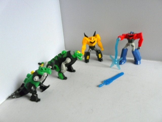 McDonalds 2015 # Transformers en accesoires (4x), Overige generaties, Ophalen of Verzenden, Zo goed als nieuw