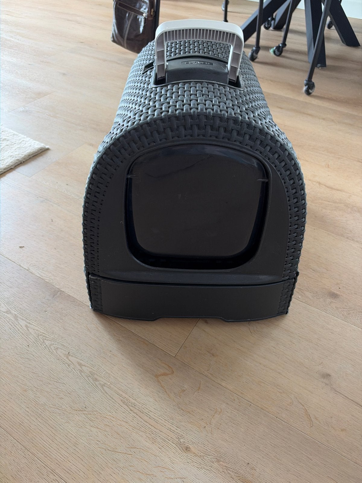 Kattenbak van Curver, Ophalen