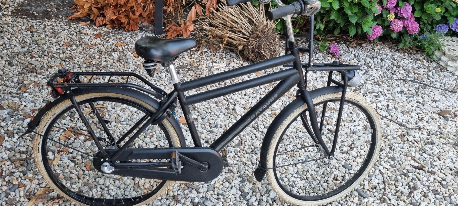 Batavus Transportfiets 26 inch - Zwart,, Minder dan 47 cm, Ophalen, Gebruikt, Batavus