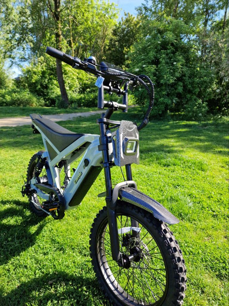 Nieuwe Crossmotor Fatbike met ingebouwd alarm en NFC-chip, Fietsen en Brommers, Elektrische fietsen, Ophalen, Nieuw, Overige merken