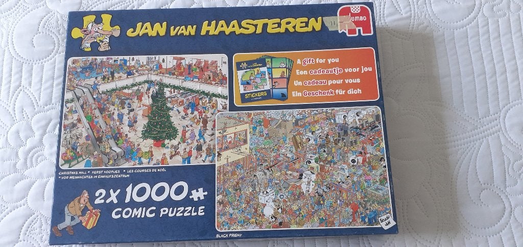 Van Haastern 2x1000 stukjes, Ophalen, 500 t/m 1500 stukjes, Zo goed als nieuw