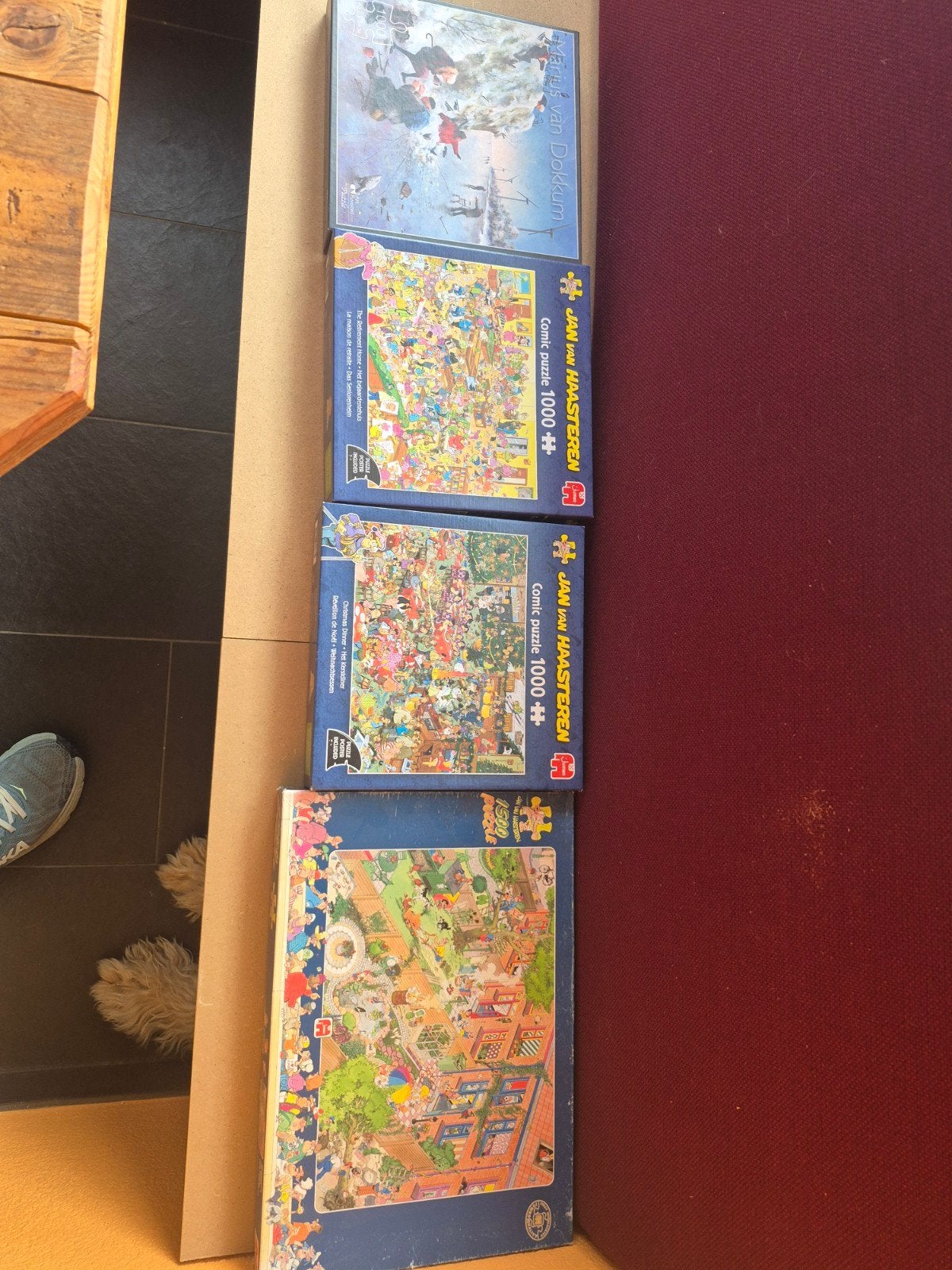 Jan van Haasteren &(1000+ stukjes), Ophalen of Verzenden, 500 t/m 1500 stukjes, Gebruikt, Legpuzzel