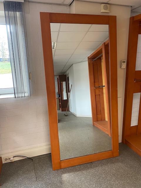 3 spiegels, Huis en Inrichting, Woonaccessoires | Spiegels, Ophalen, Zo goed als nieuw, Rechthoekig, Minder dan 50 cm