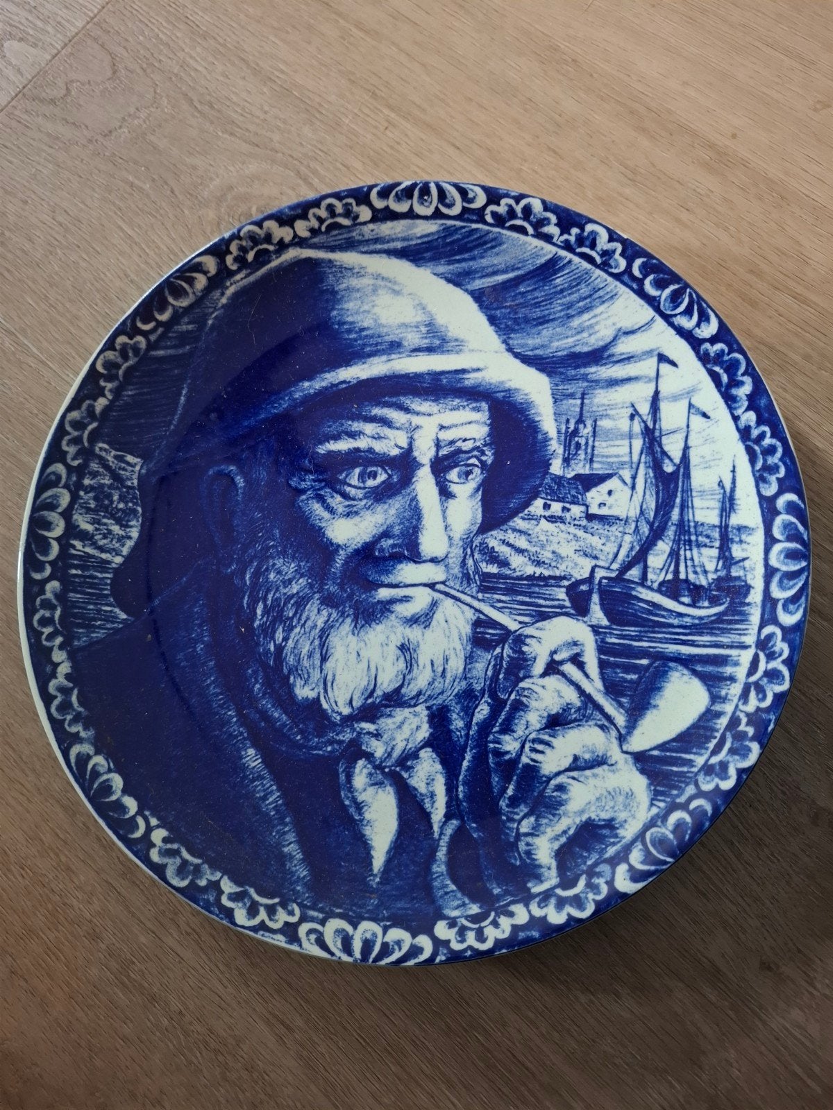Set van 2 Boch La Louvière Delft wandborden, Ophalen