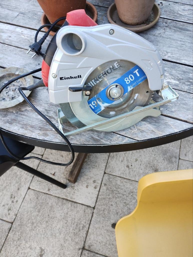 Einhell Cirkelzaag - Krachtige Zaag voor Houtbewerking, Ophalen, Gebruikt, Cirkelzaag, 30 tot 70 mm
