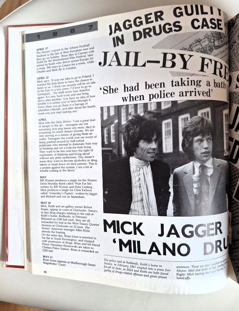 The Rolling Stones Chronicle - Massimo Bonanne, Ophalen of Verzenden, Boek, Tijdschrift of Artikel