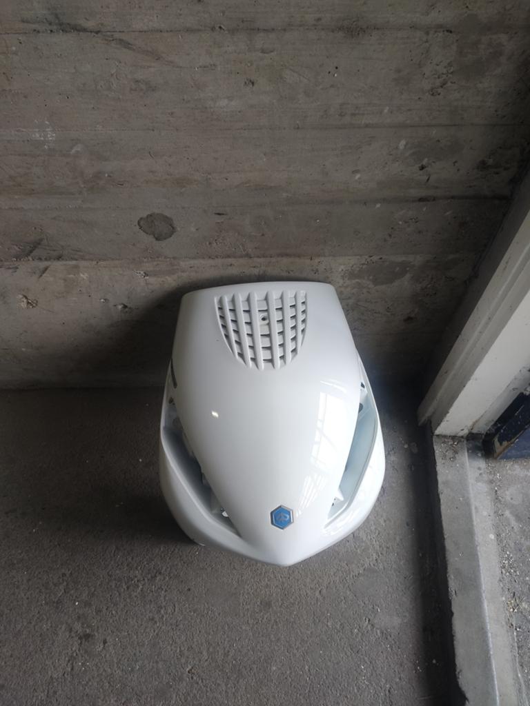 Piaggio Zip 4T Injection voorkap wit, Fietsen en Brommers, Brommeronderdelen | Scooters, Ophalen of Verzenden, Gebruikt, Kap, Piaggio