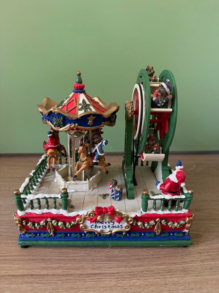 Christmas Collection Reuzenrat & Draaimolen met muziek, Diversen, Kerst, Ophalen, Zo goed als nieuw