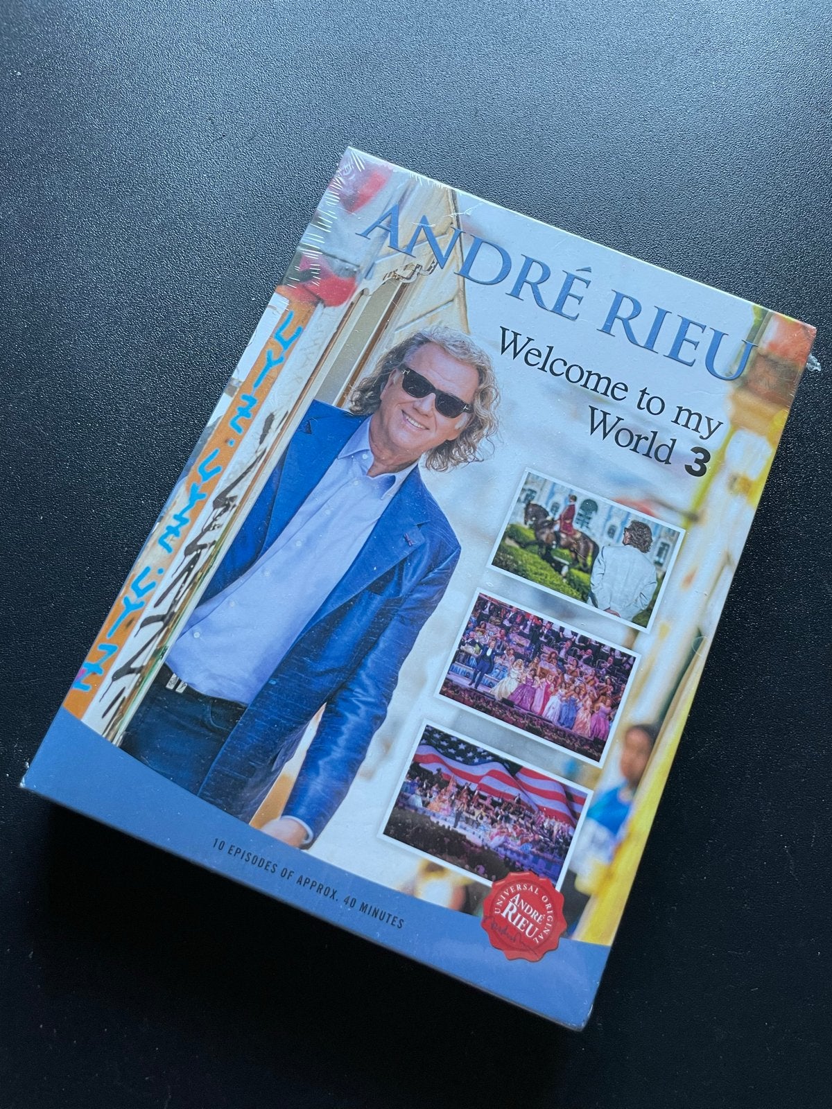 André Rieu - Welcome to my World 3 (DVD) - Nieuw Geseald, Ophalen, Engels, Engels, Nieuw in verpakking