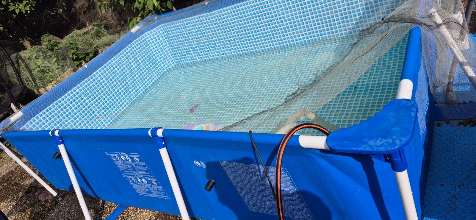 Intex Zwembad 3.00m x 2.00m x 0.75m met toe, Gebruikt, Ophalen of Verzenden, Opzetzwembad, 200 tot 400 cm