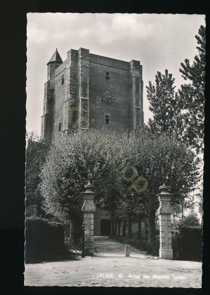 Sluis - St. Anna ter Muiden Toren [003-6450, Verzenden, 1960 tot 1980, Ongelopen, Zeeland
