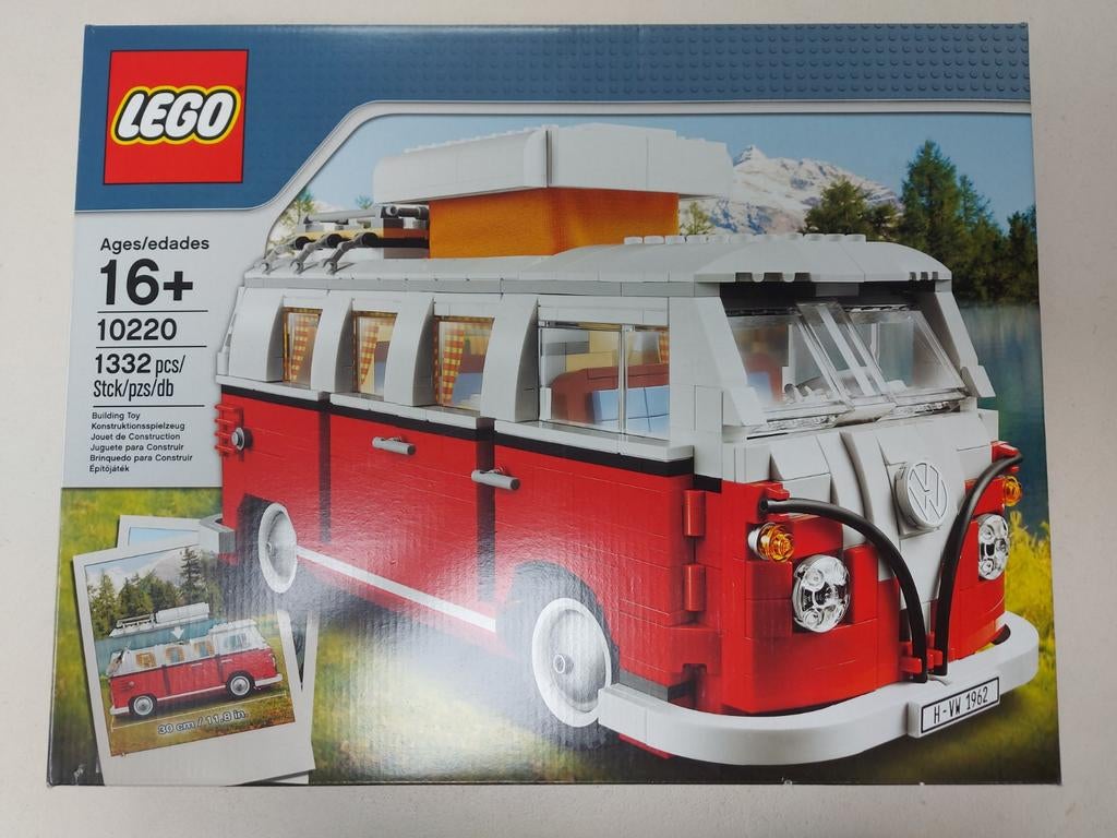 LEGO 10220 Volkswagen camper, Ophalen of Verzenden, Nieuw
