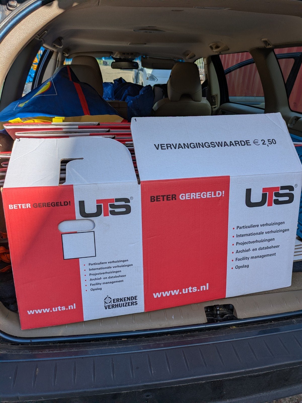 Verhuisdozen, Ophalen, Minder dan 40 cm, Doos, Minder dan 35 cm