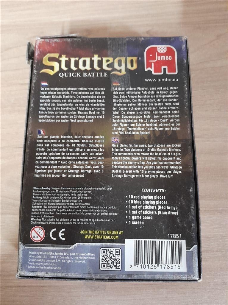 stratego quick battle - s4778, Verzenden, Zo goed als nieuw