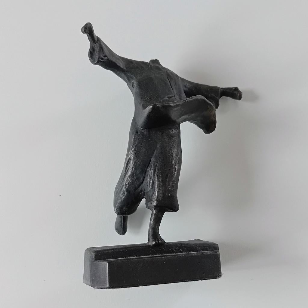 Dansend meisje, Artihove, brons, bronzen beeldje, Ophalen of Verzenden, Mens