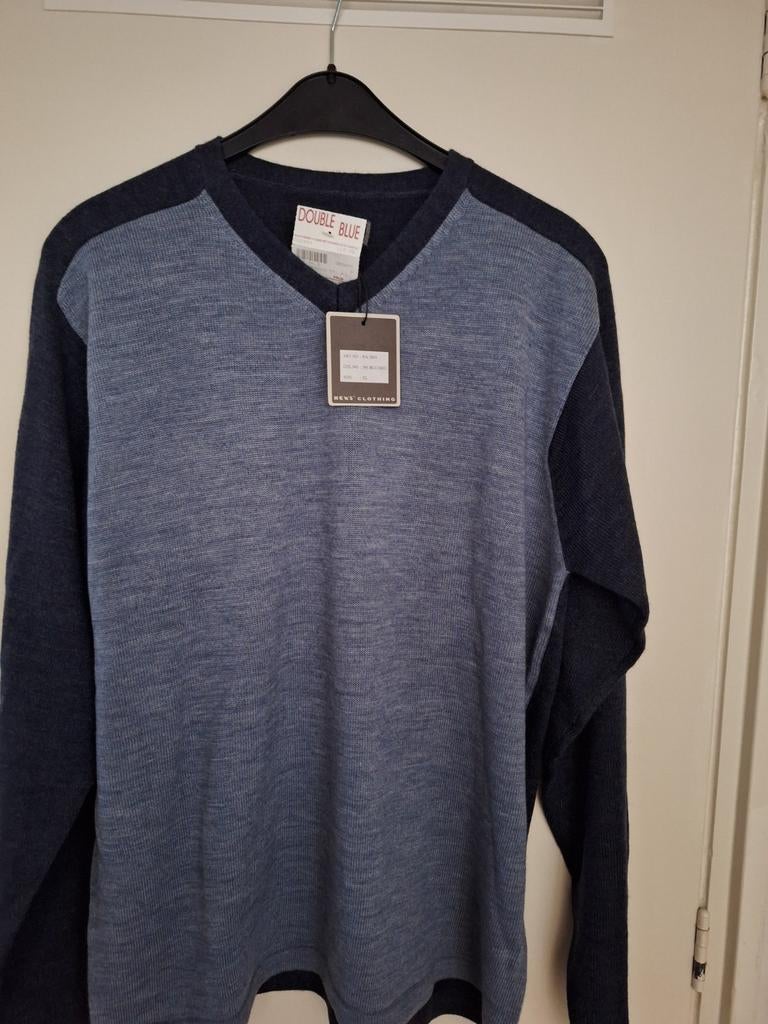 Mooie nieuwe herentrui..maat XL, Ophalen of Verzenden, Nieuw, Maat 56/58 (XL), Blauw