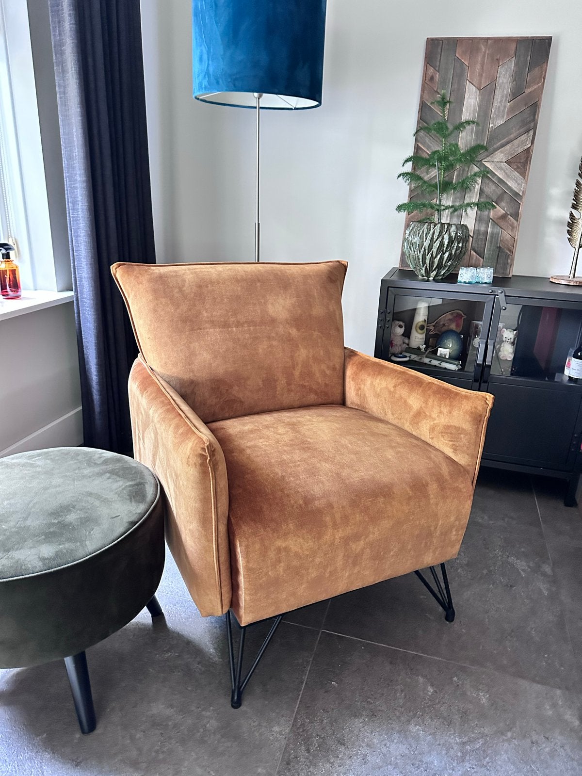 Fauteuil Lygo van Goossens - Zo goed als nieuw, Ophalen, Zo goed als nieuw, Stof, 75 tot 100 cm