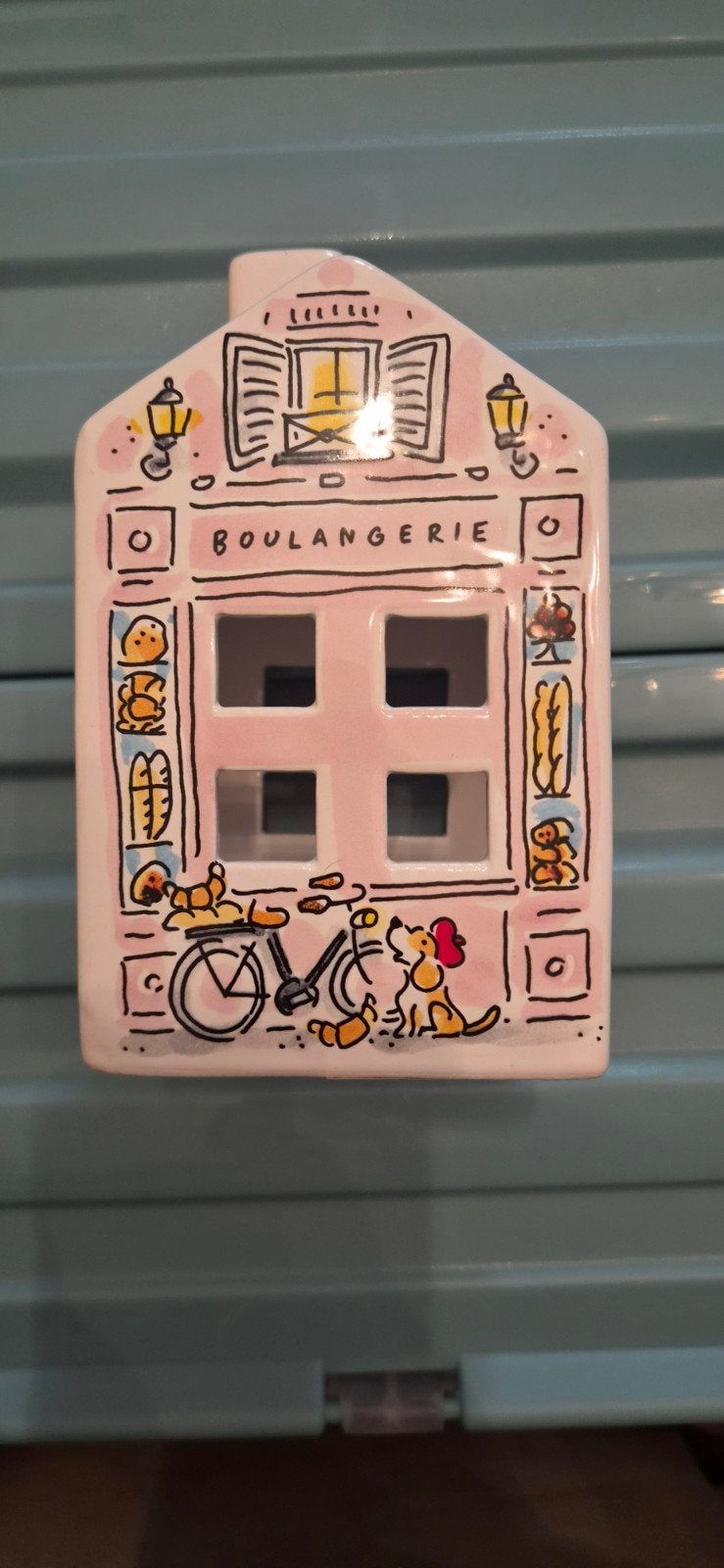 Blond Amsterdam Boulongerie huisje, Huis en Inrichting, Ophalen of Verzenden, Zo goed als nieuw, Aardewerk, Overige typen