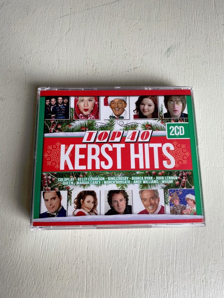 Top 40 Kerst Hits - 2CD - Lady Gaga, Wham, Queen, Coldplay, Kerst, Eerste persing, Ophalen of Verzenden, Zo goed als nieuw