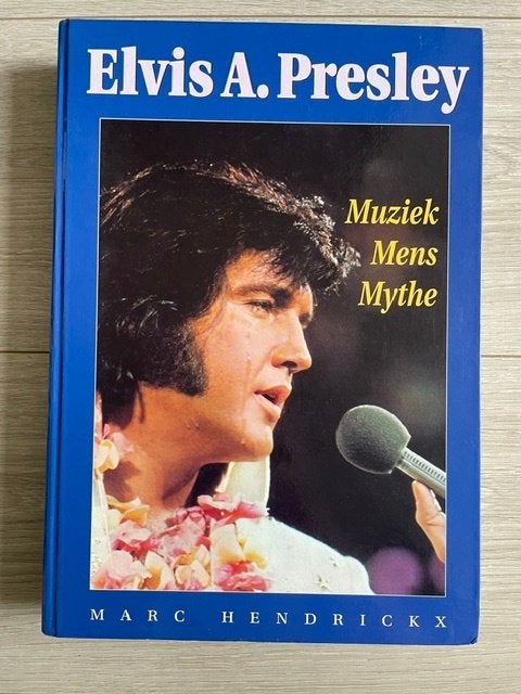 Elvis Presley, boek Muziek, Mens, Mythes, Marc Hendrickx, Ophalen of Verzenden, Zo goed als nieuw, Nederland