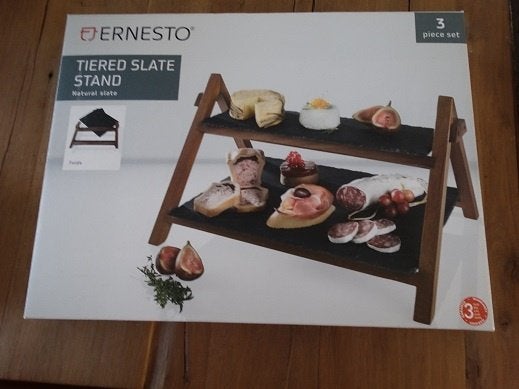Etagère bestaat uit drie delen., Etagère, Zo goed als nieuw, Hout, Demontabel