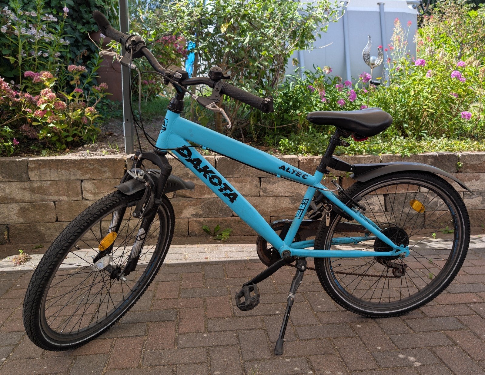 Altec Dakota kinderfiets - 24 inch, Gebruikt, Velgrem, Versnellingen, Minder dan 49 cm